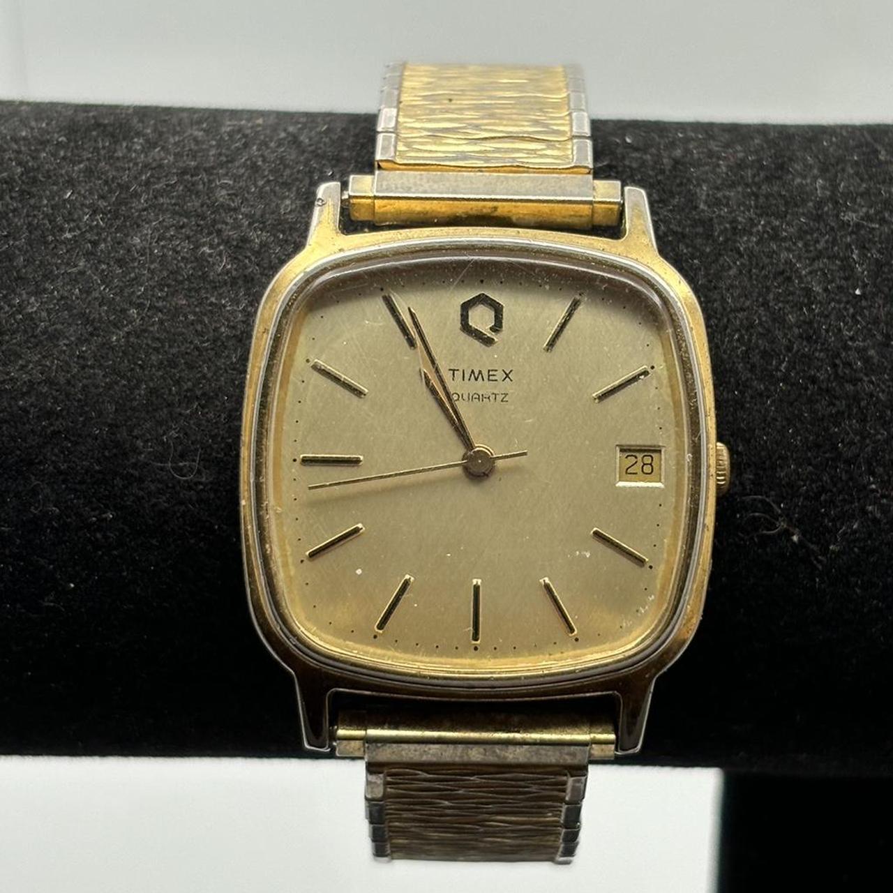 Vintage Gold Mens Timex Watch Fully Functional Depop 6736