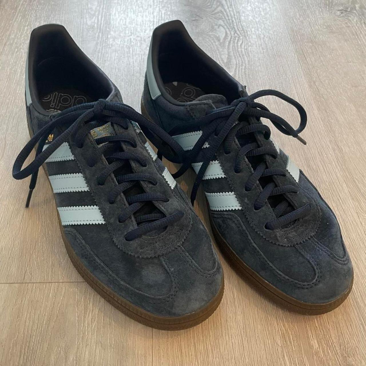 adidas spezial navy/blue womens size 7 (mens size... - Depop