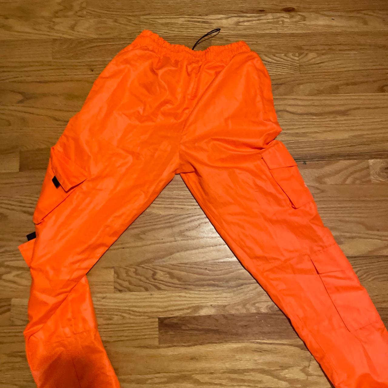 Amazon.com: lcepcy Mens Winter Warm Fleece Lined Cargo Pants Soft Comfy  Daily Trousers Stretch Waist Sweatpants for The Cold Weather Orange :  Sports & Outdoors