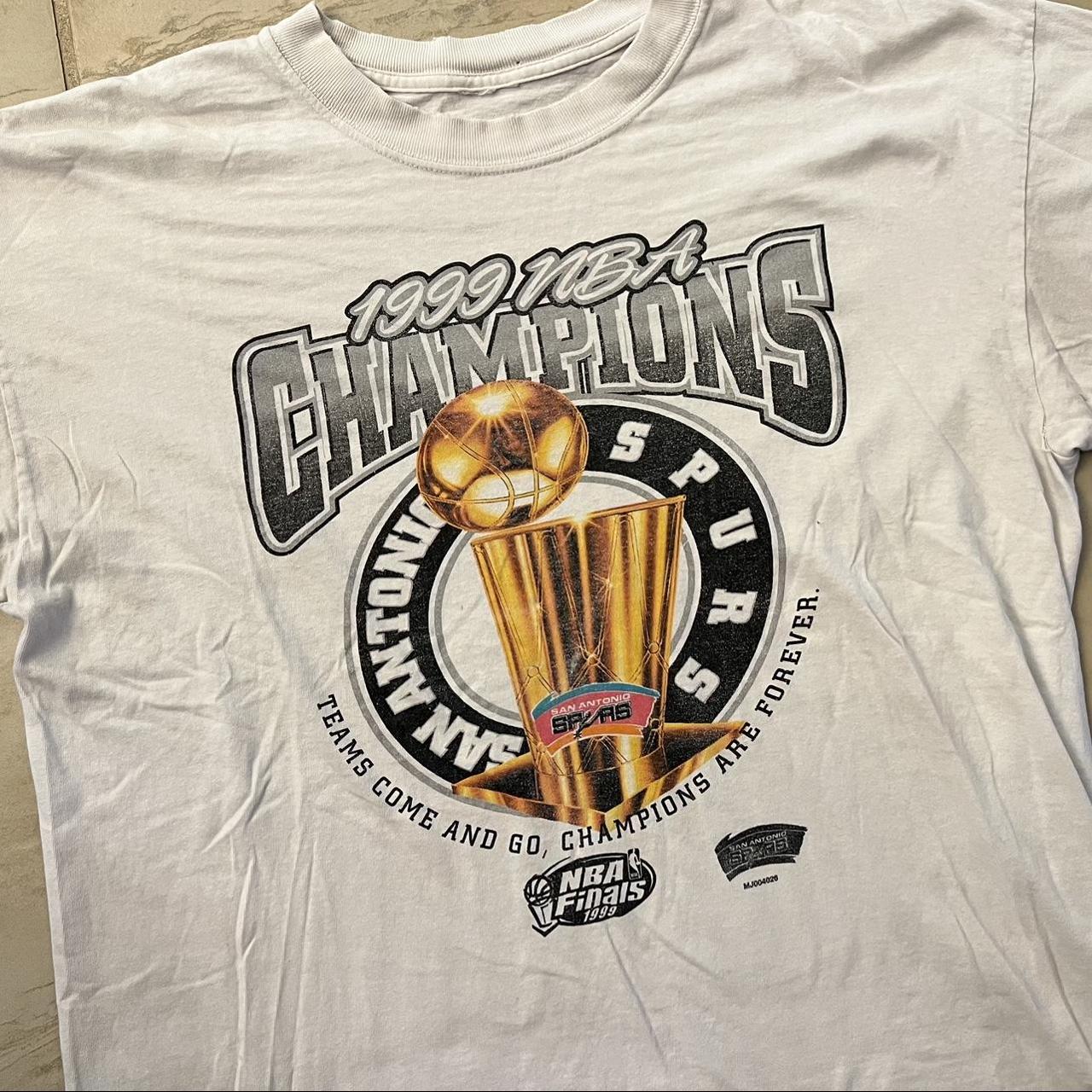 Vintage San Antonio Spurs Basketball 1999 - Depop