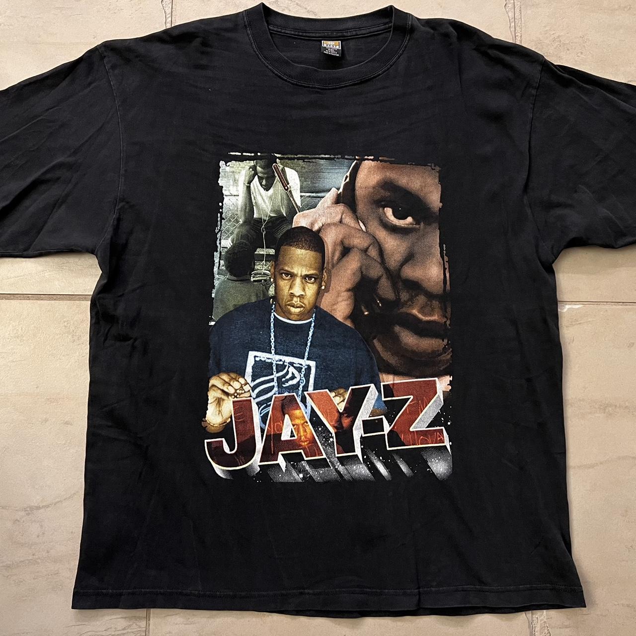 Vintage Jay-Z Music Concert Rap Tee T-shirt size XXL | Depop