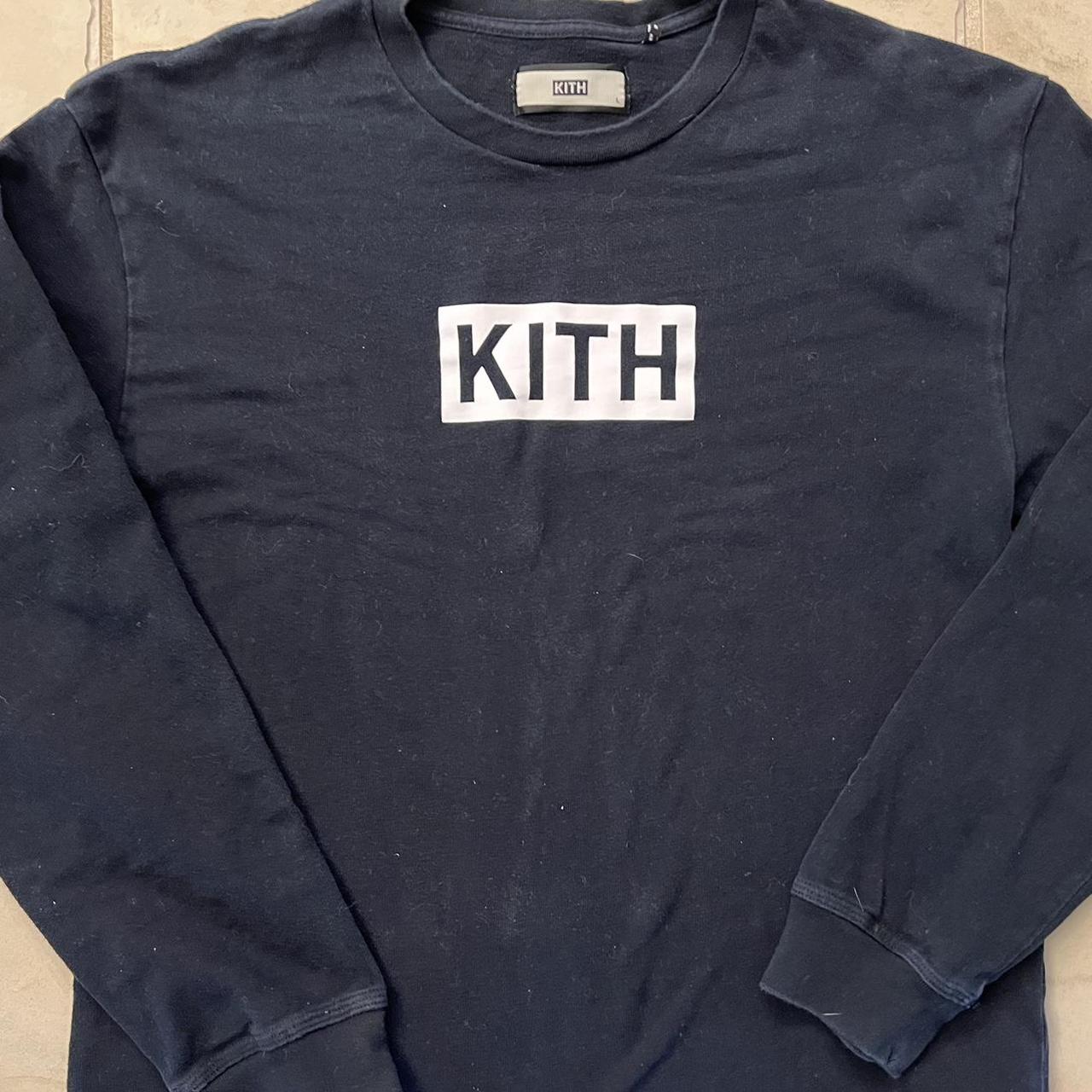 KITH Classic Logo Crewneck Black L