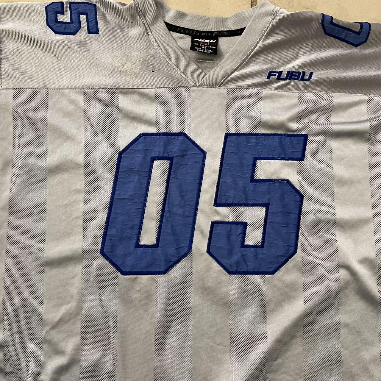 FUBU Men's T-shirt - White/Grey - XXL – Vintage F… - image 1