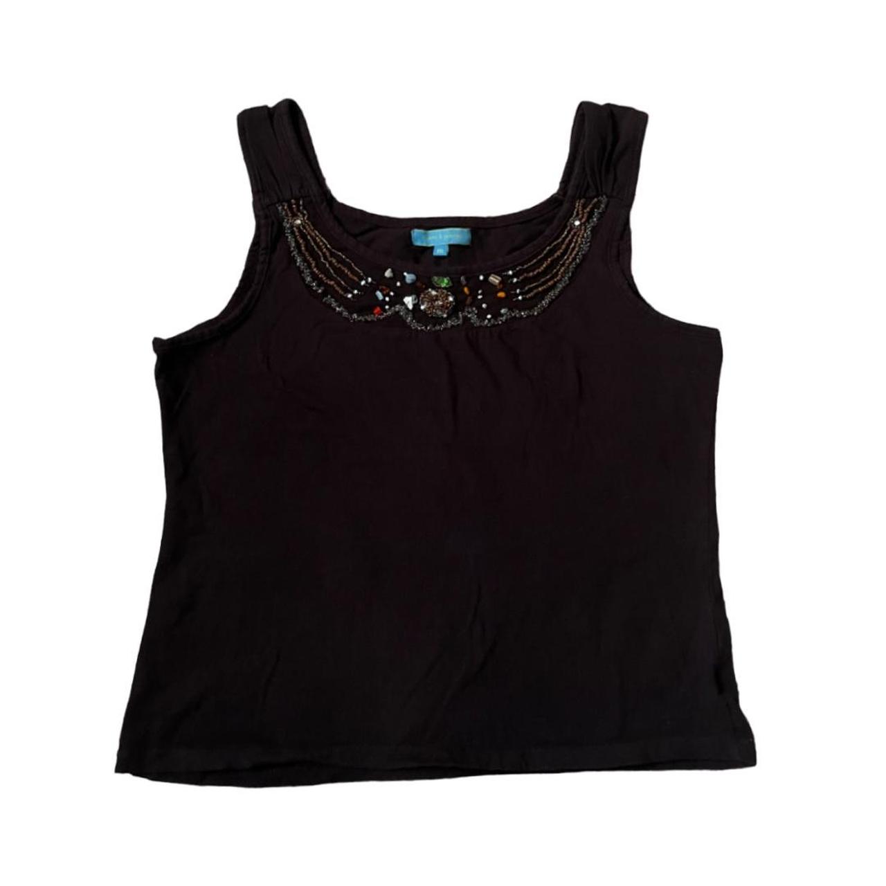 UNIQUE BEADED TOP 🤎 Brand Cable and Gauge size... Depop