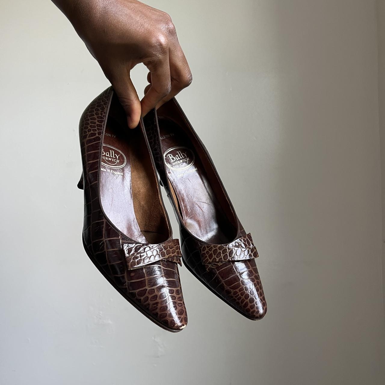 Bally sales crocodile shoes