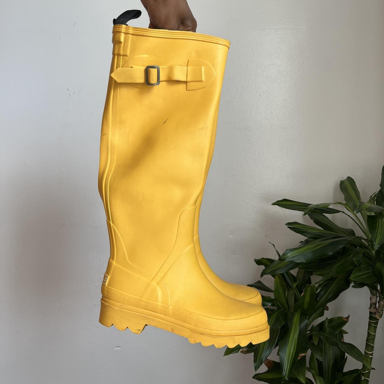 Eddie Bauer knee high rain boots Size: 6M Brand:... - Depop