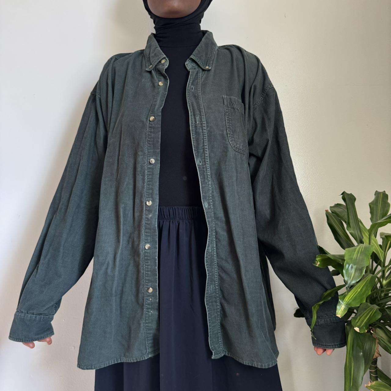 Basic Editions Women's Lightweight Jacket - Green… - image 3