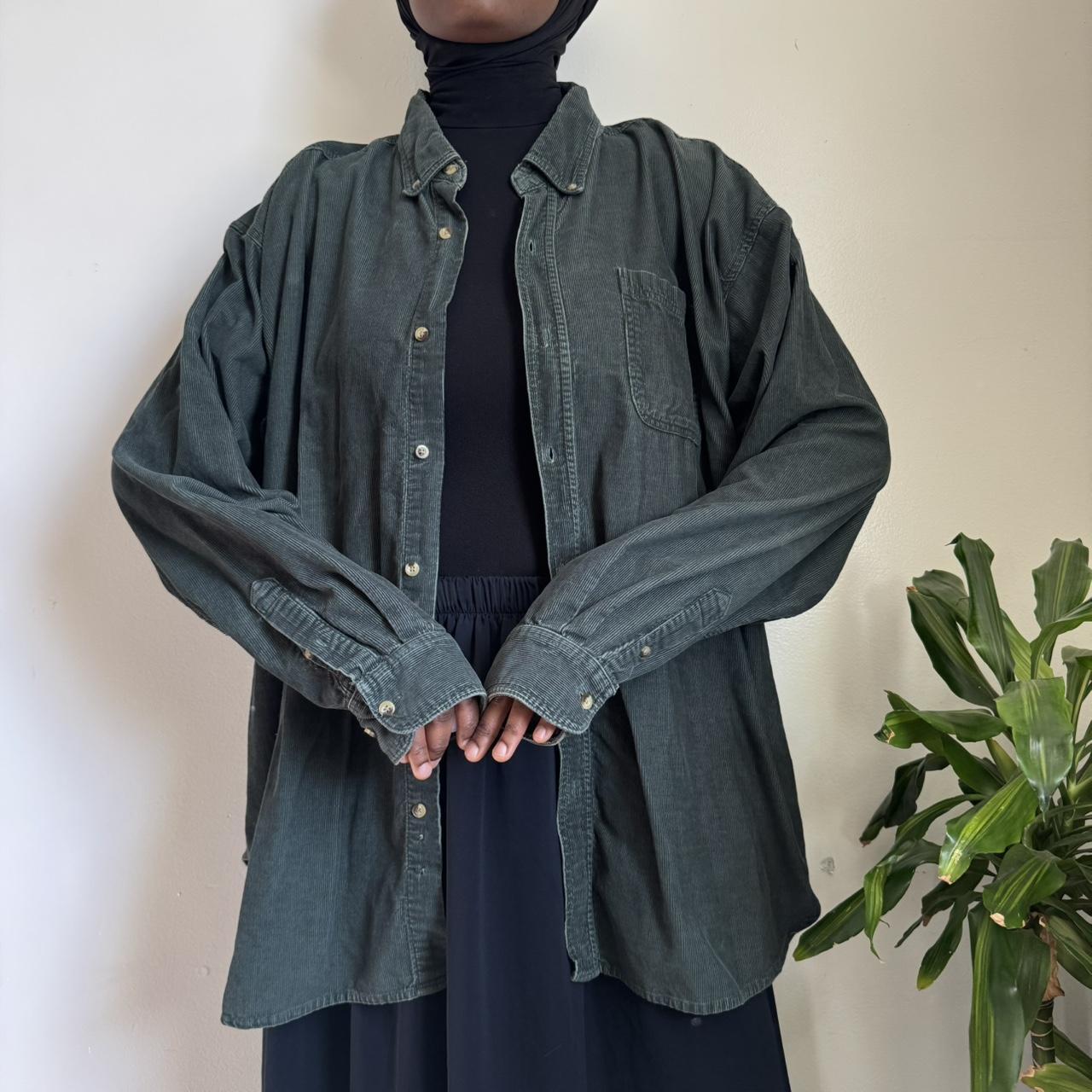 Basic Editions Women's Lightweight Jacket - Green… - image 4