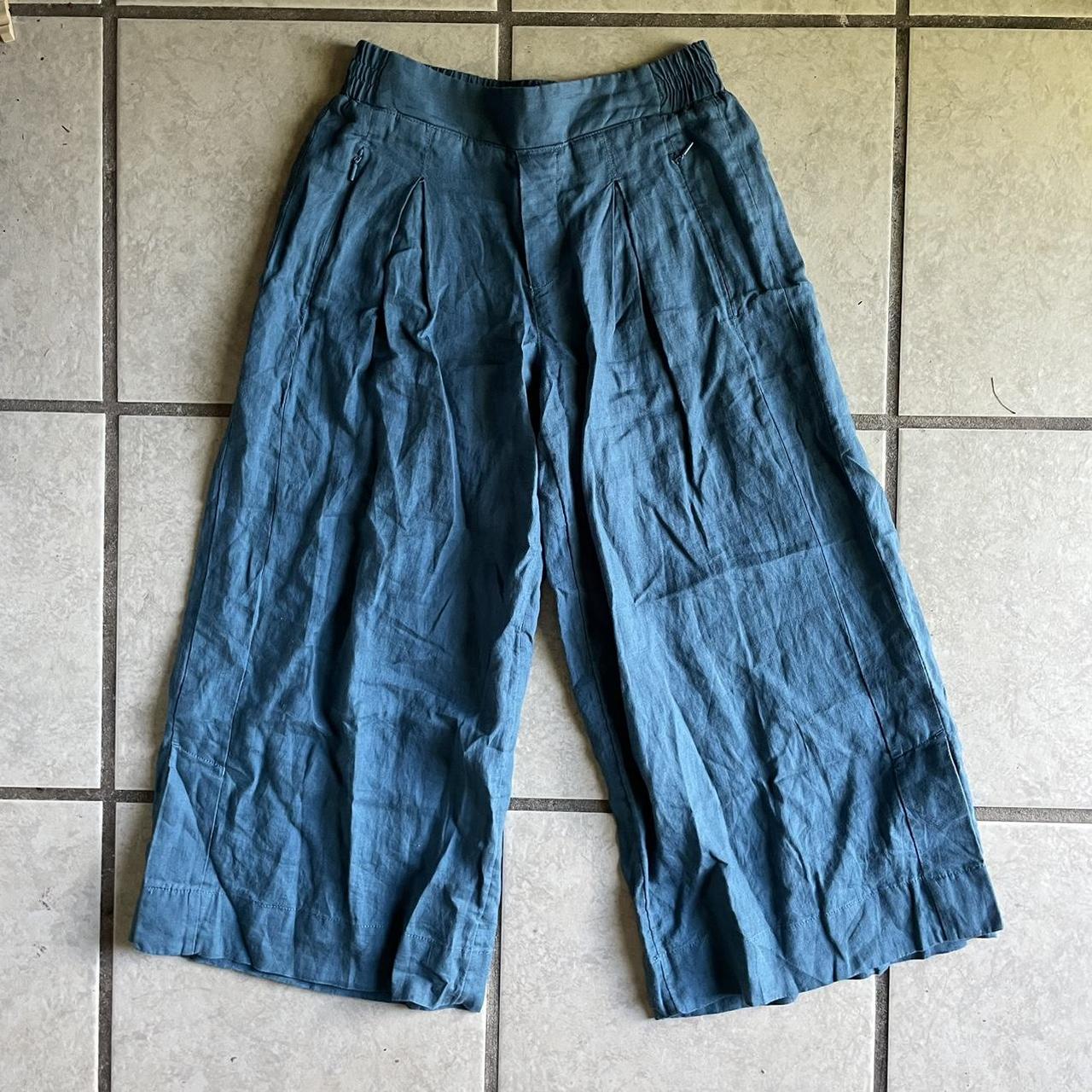 Athleta Linen Pants - Depop