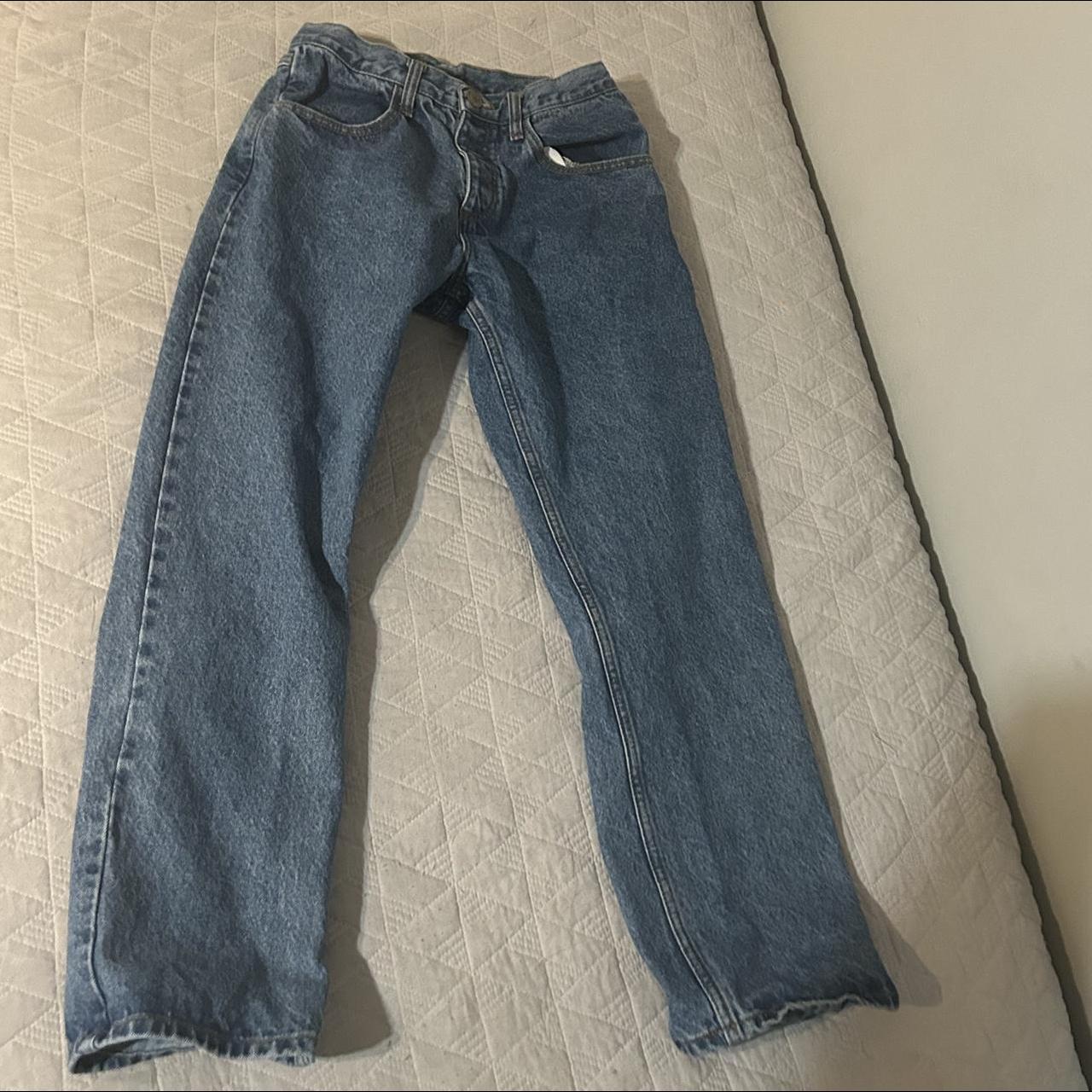 brandy melville eliana medium wash jeans ! ALREADY... Depop
