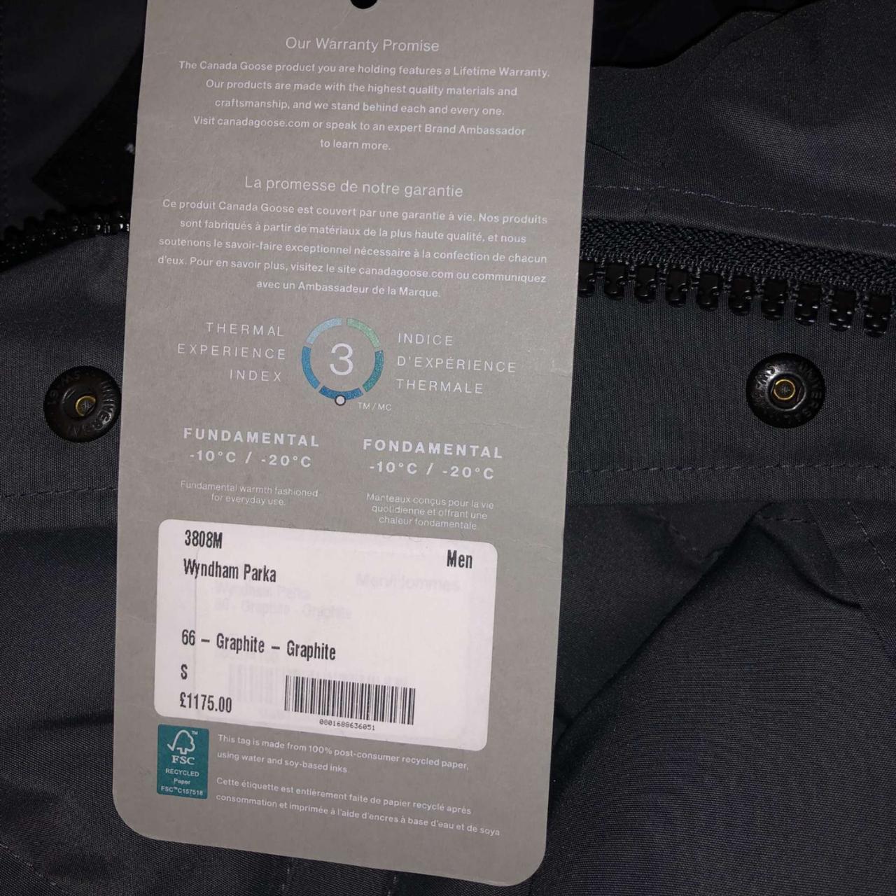 CANADA GOOSE WYNDHAM PARKA / GREY RRP; £1175 SIZE: S - Depop