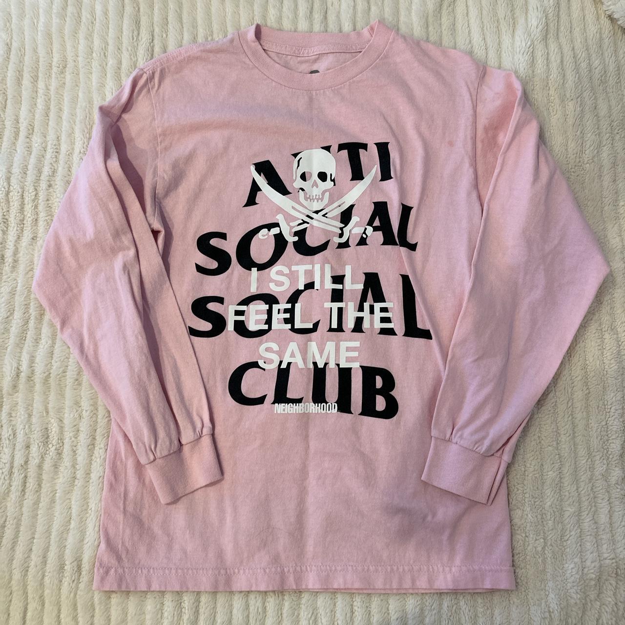 Anti social social club long sleeve tshirt - Depop