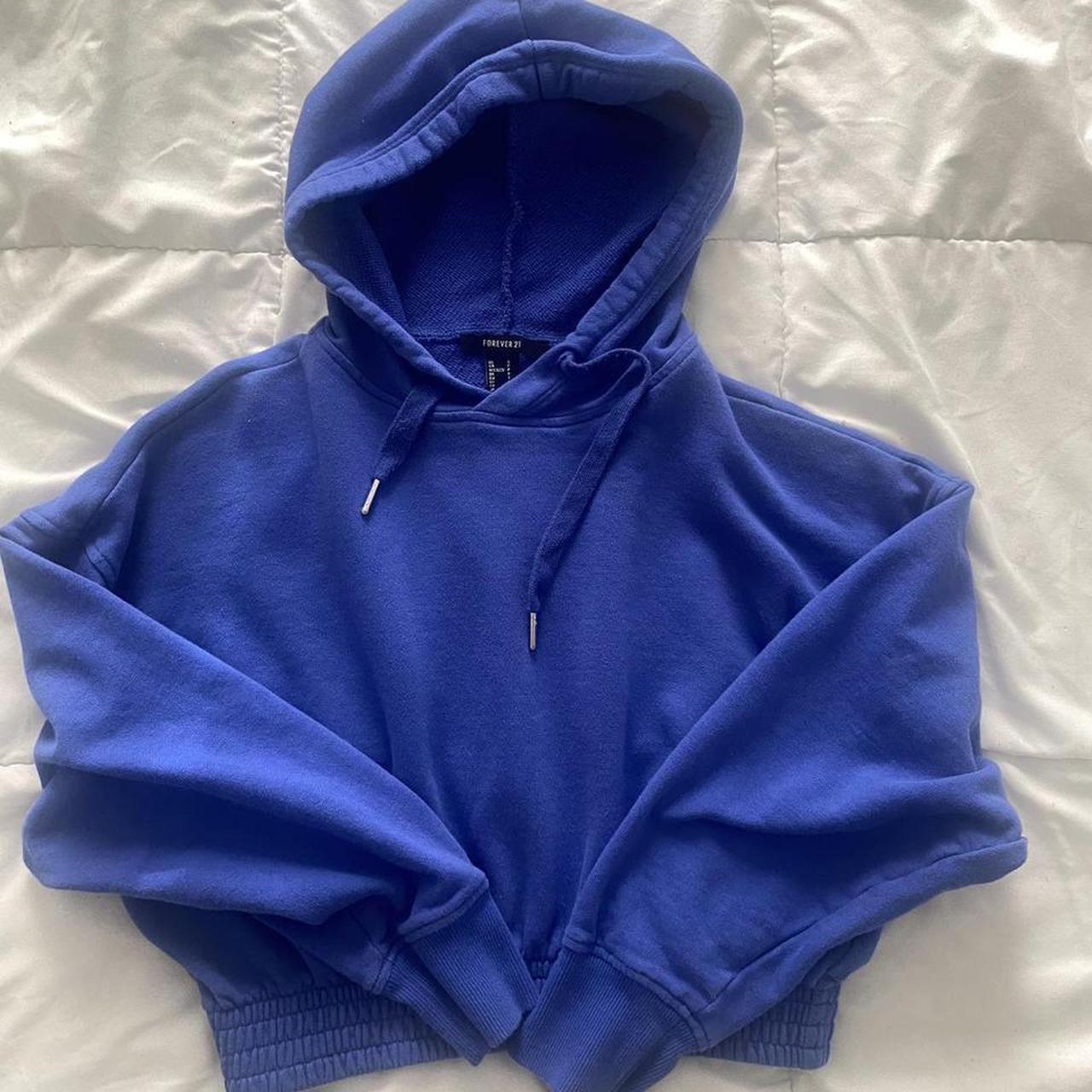 Forever 21 outlet blue hoodie