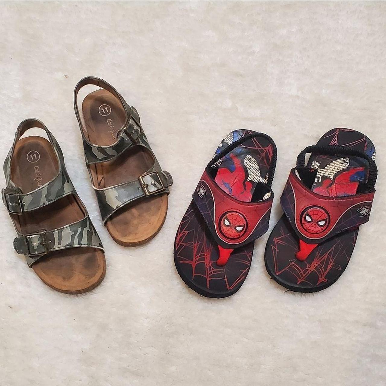 Spider man store sandals