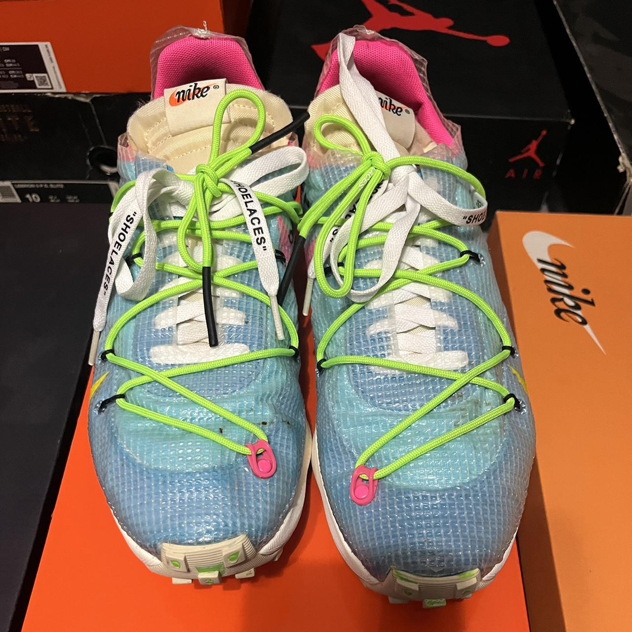 Nike off white ws vapor street “polarized blue” sz | Depop