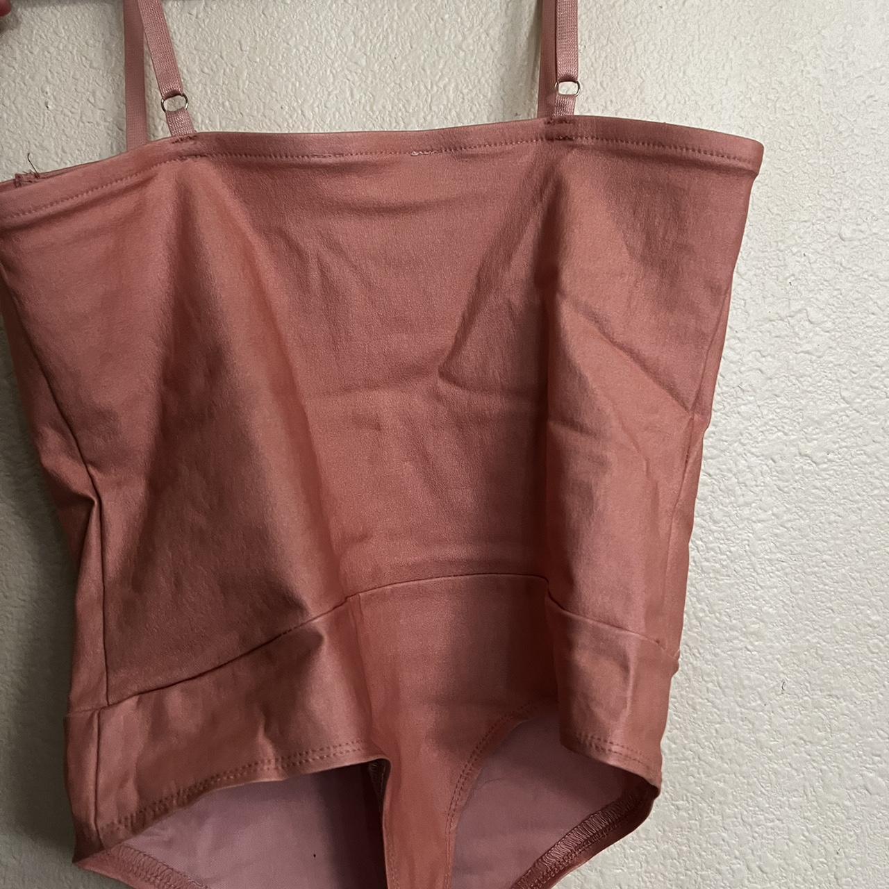 Fashion Nova Women's Pink Corset Depop
