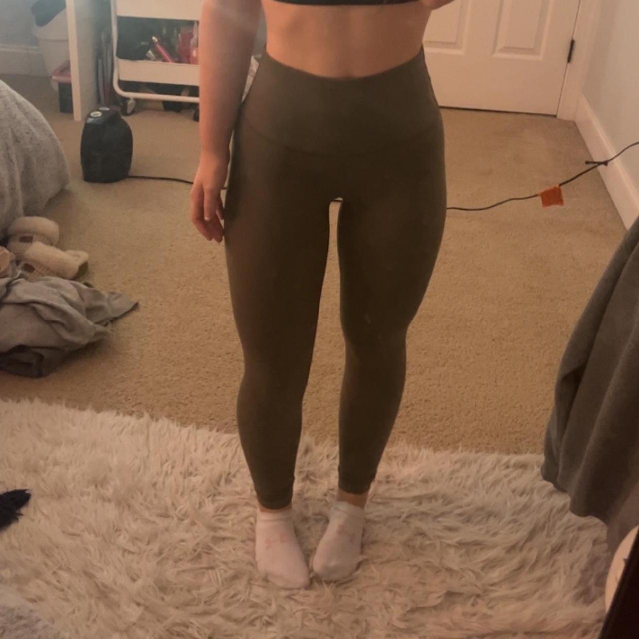 Sage green leggings from HeyNuts on amazon! Size xs,... Depop