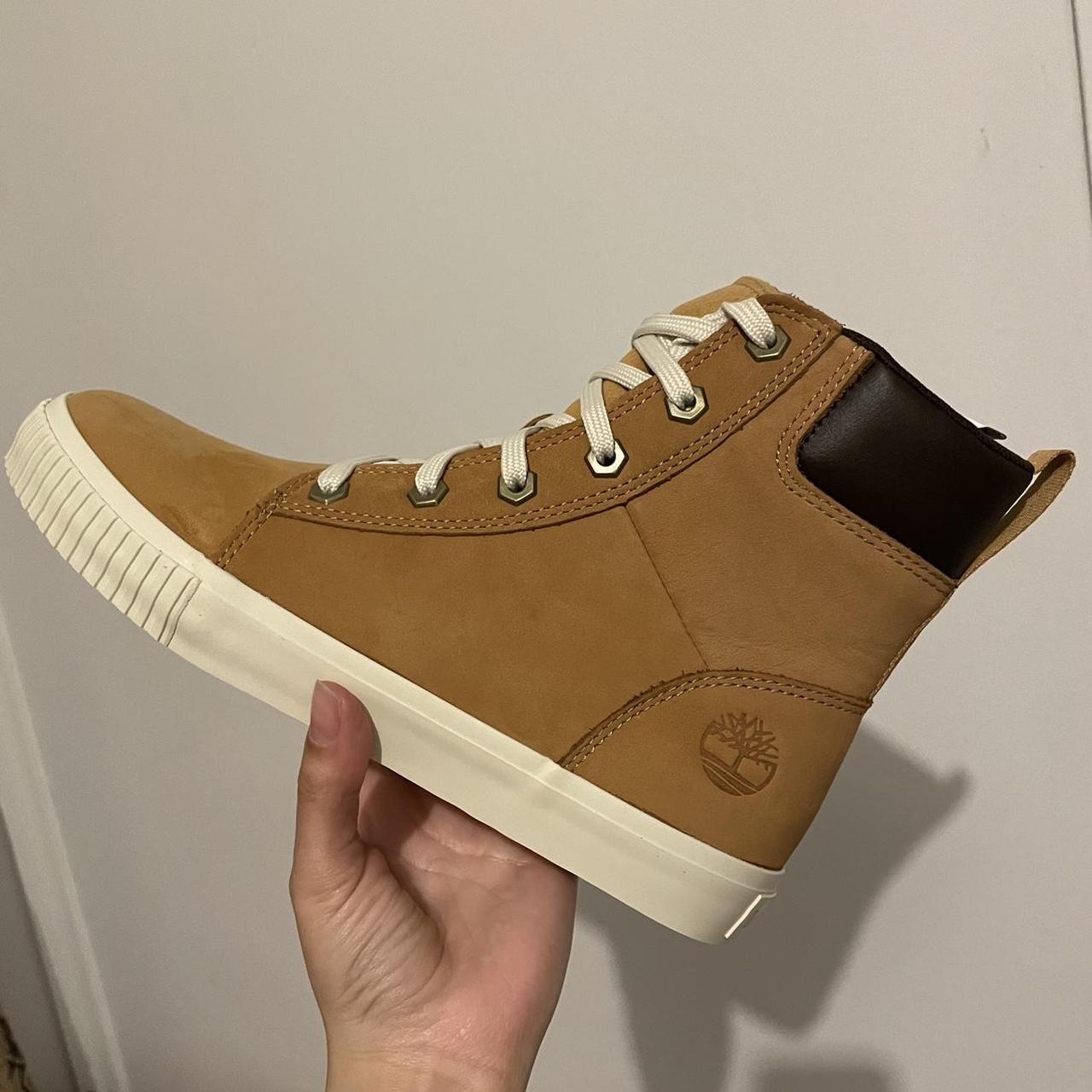 Tan store sneaker boots