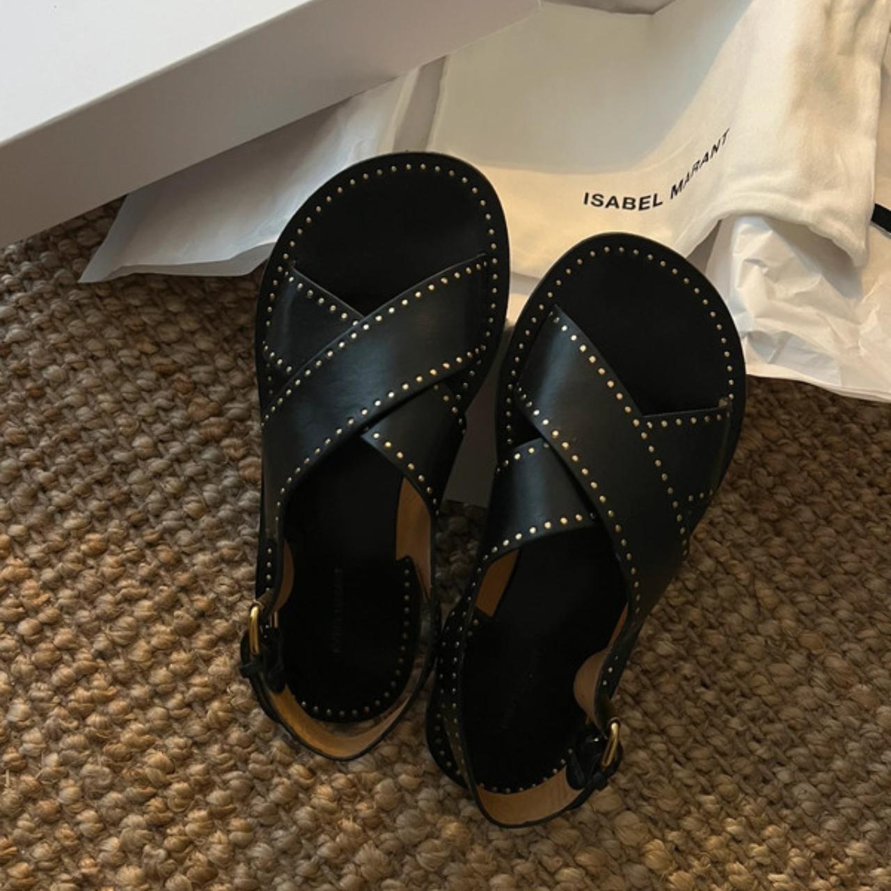 Isabel marant best sale jane sandals