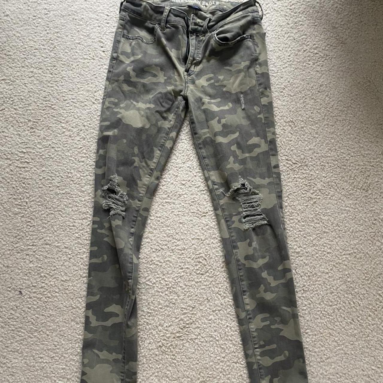 American Eagle Camo Jeans. had for a while. worn a Depop