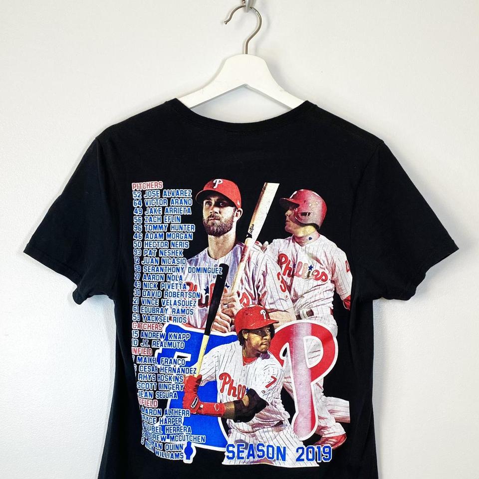 Jean Segura Philadelphia Phillies Men's Red Backer T-Shirt 