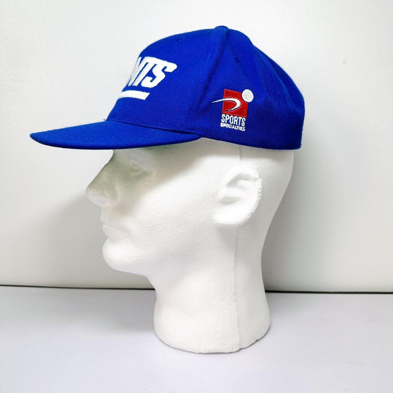 90's New York Giants Sports Specialties Script NFL Snapback Hat