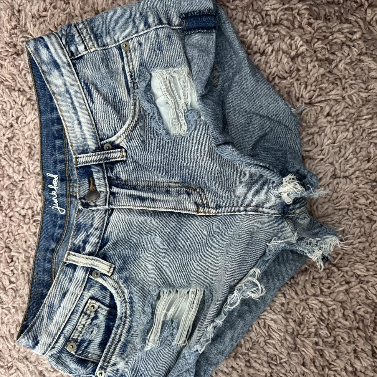 Junkfood store denim shorts