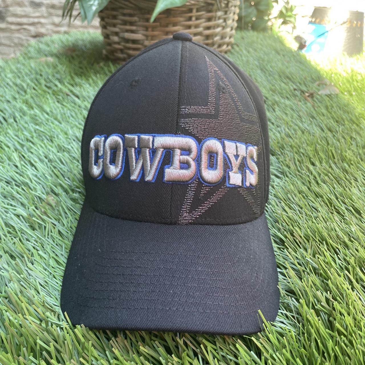 Vintage Dallas Cowboys Hat Flex Fit - Depop