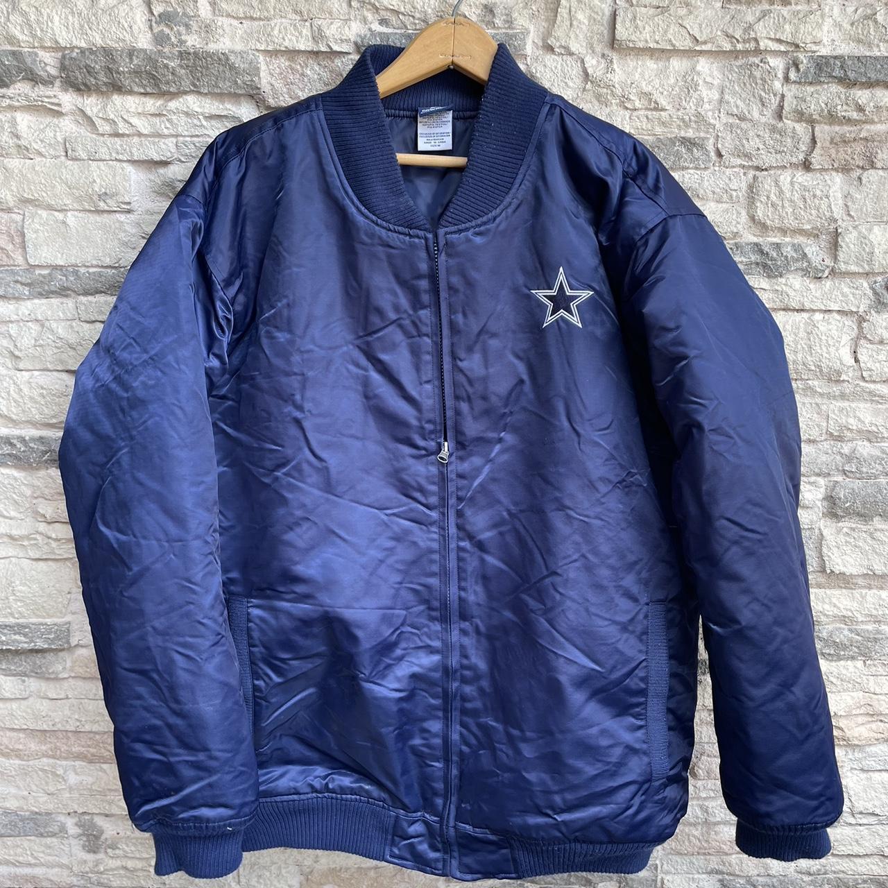 Dallas Cowboys Vintage Bomber Jacket Adult Medium