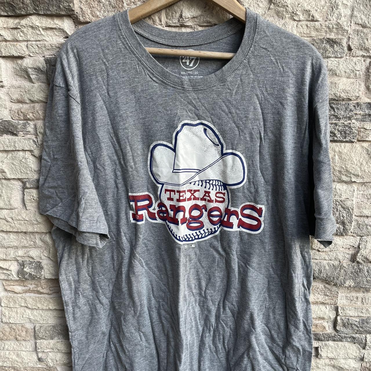 90s Texas Rangers t shirt. Size XXL. In great - Depop