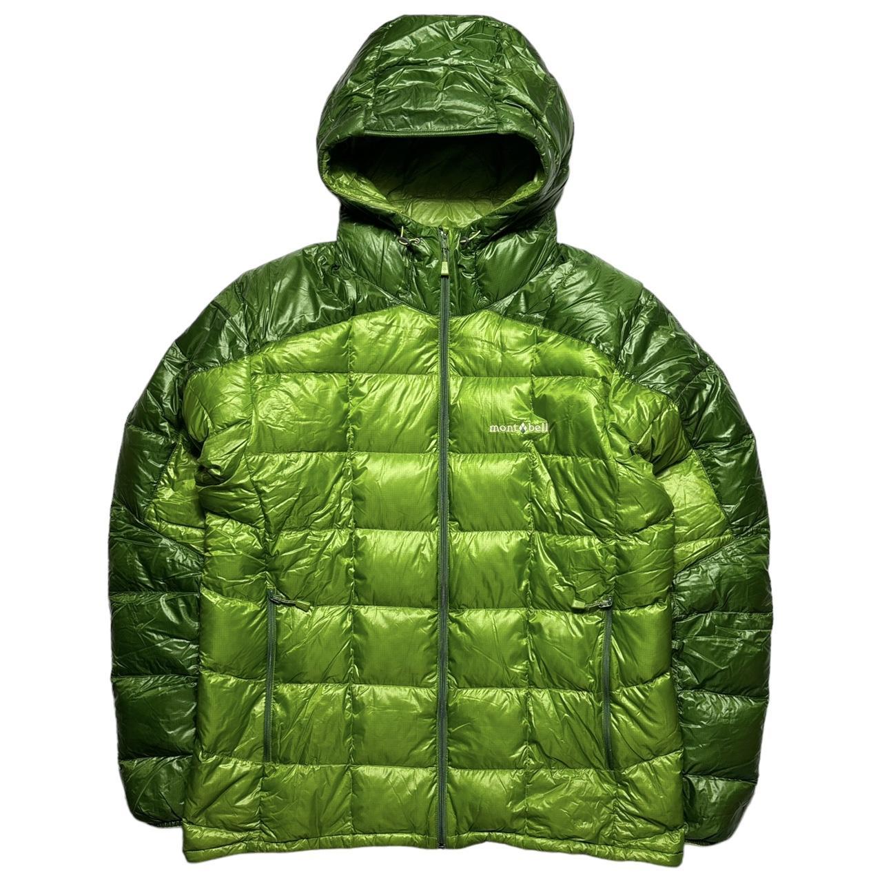 Montbell Puffer Green colourway Size XL PTP... - Depop