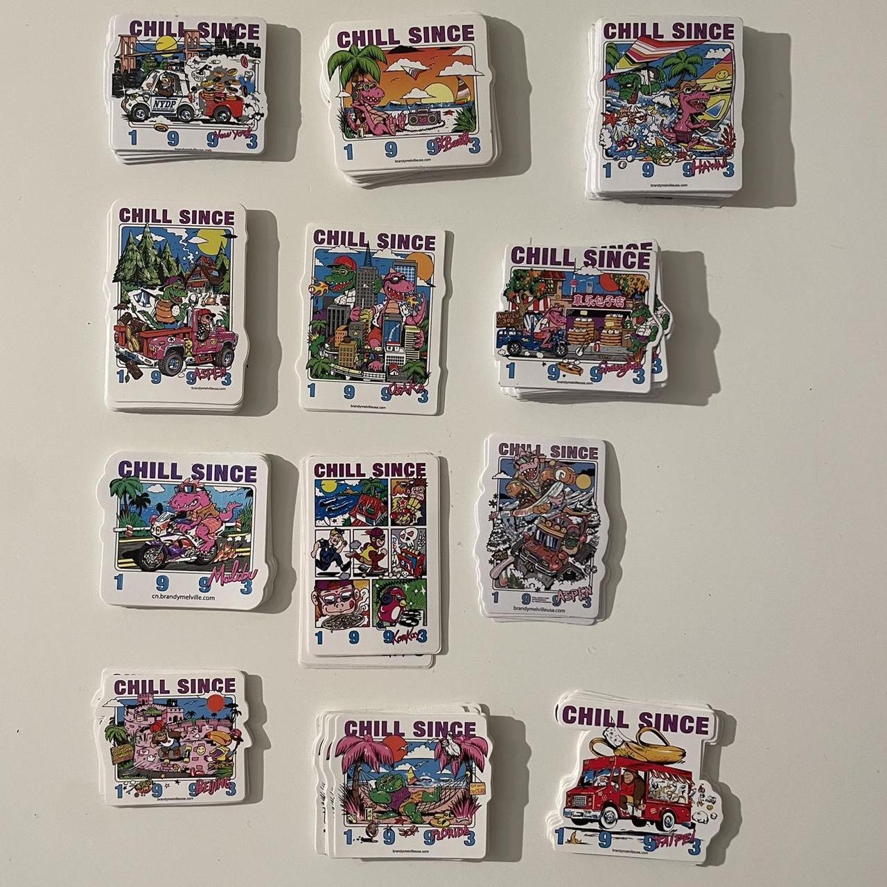 Brandy Melville Multi Stickers Depop