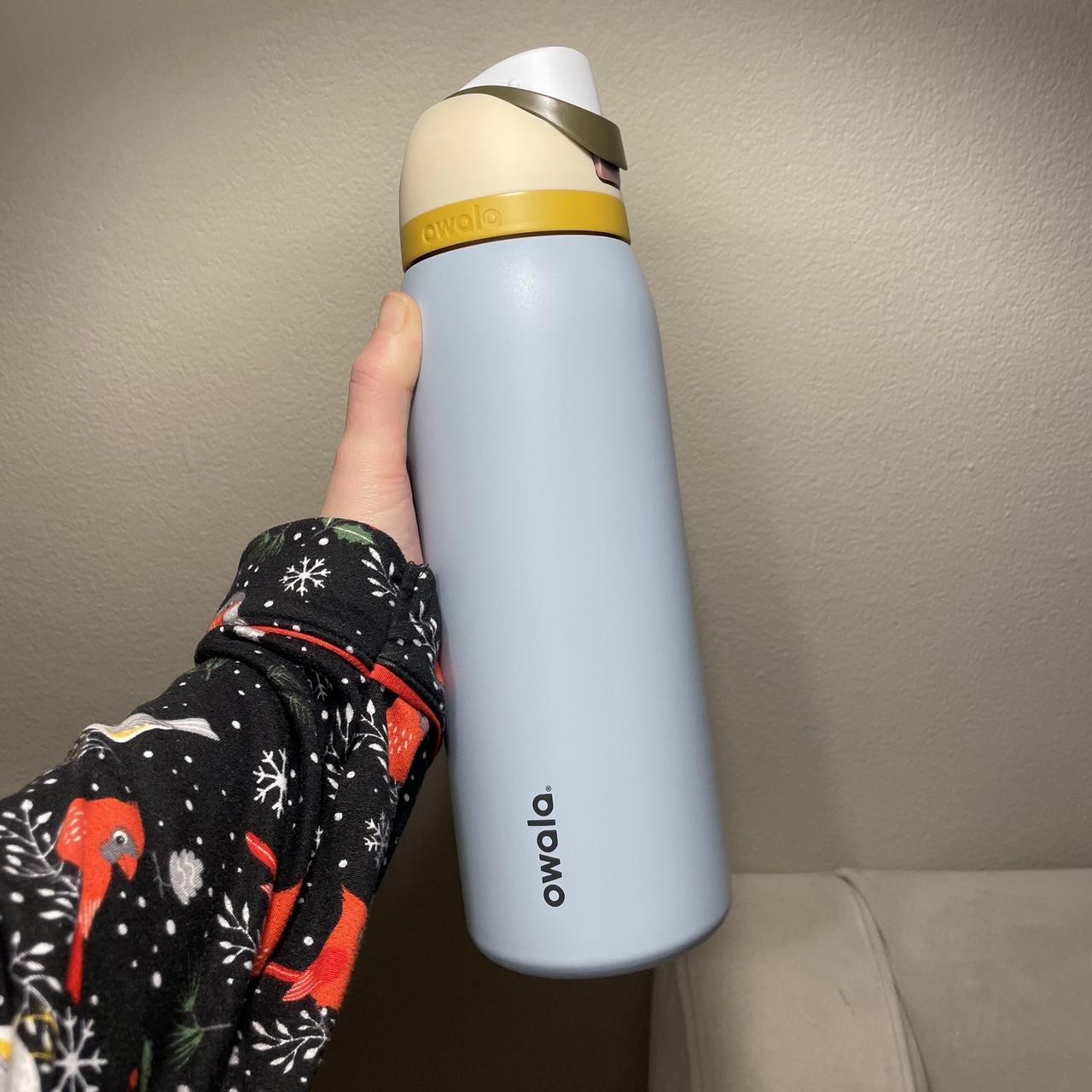 Owala attic sky fall blue 32oz water bottle Color... | Depop