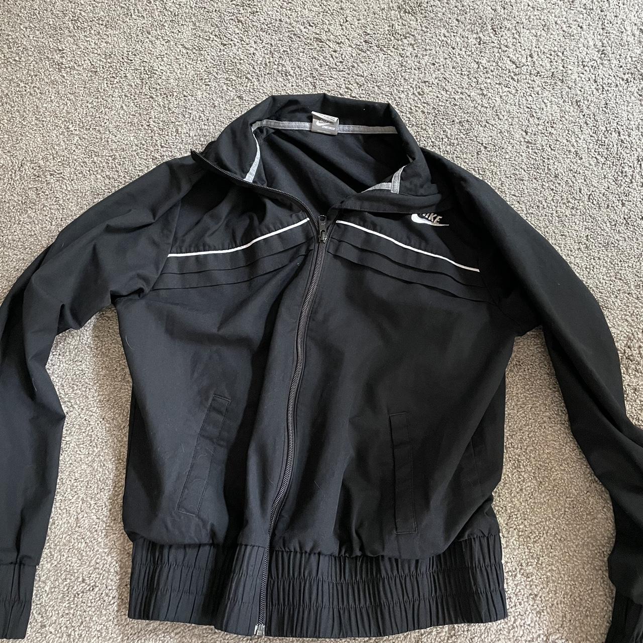 ladies black nike coat