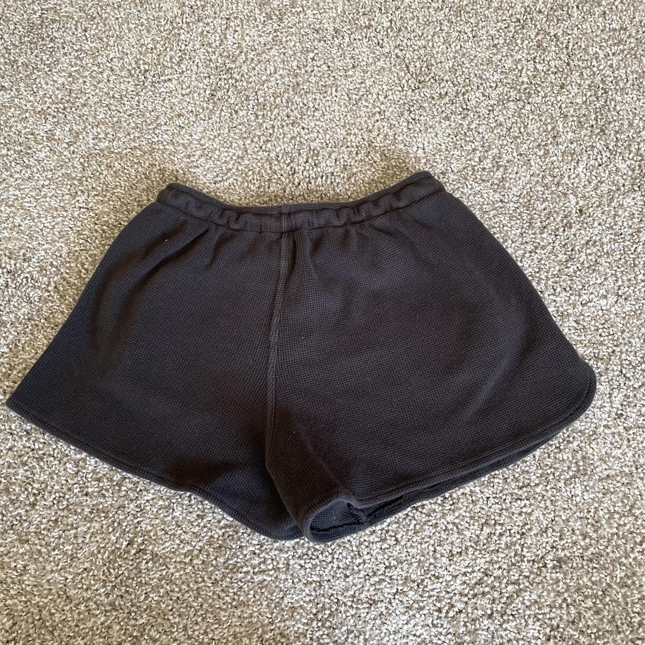 Brandy Melville waffle knit shorts - Depop