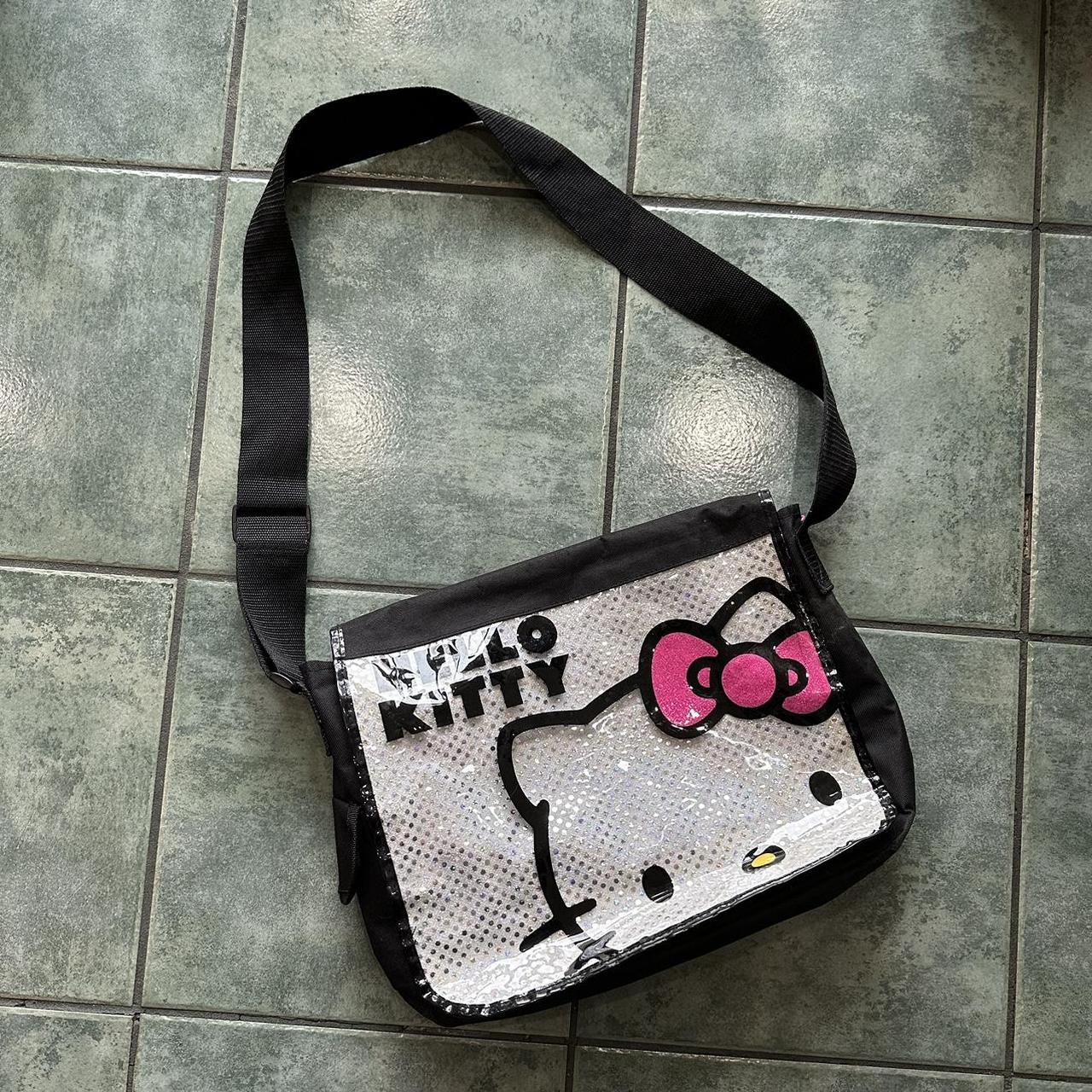 2000s HELLO KITTY Messenger Bag, Backpack, Book-bag, - Depop