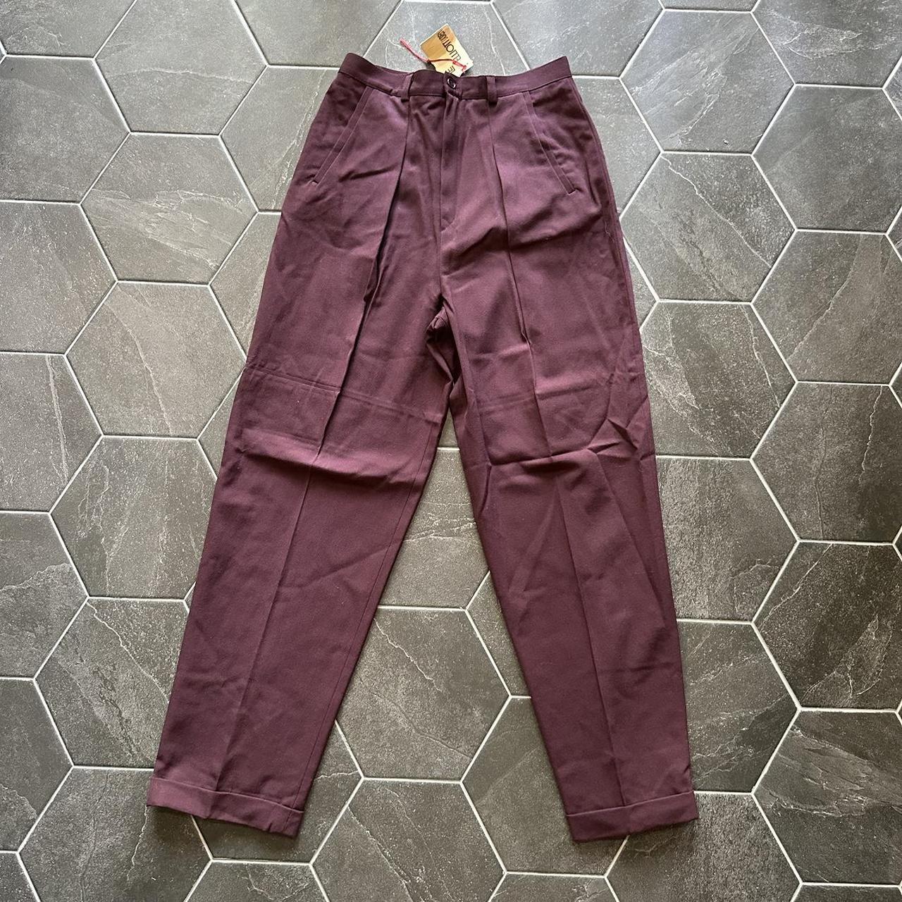 Sonoma Purple Five Pocket Stretchy Pants... - Depop