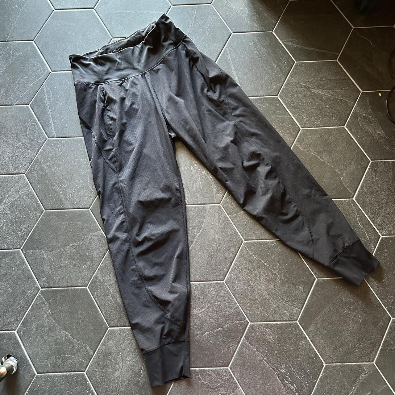 Athleta Distance Jogger Black Good condition Size... Depop