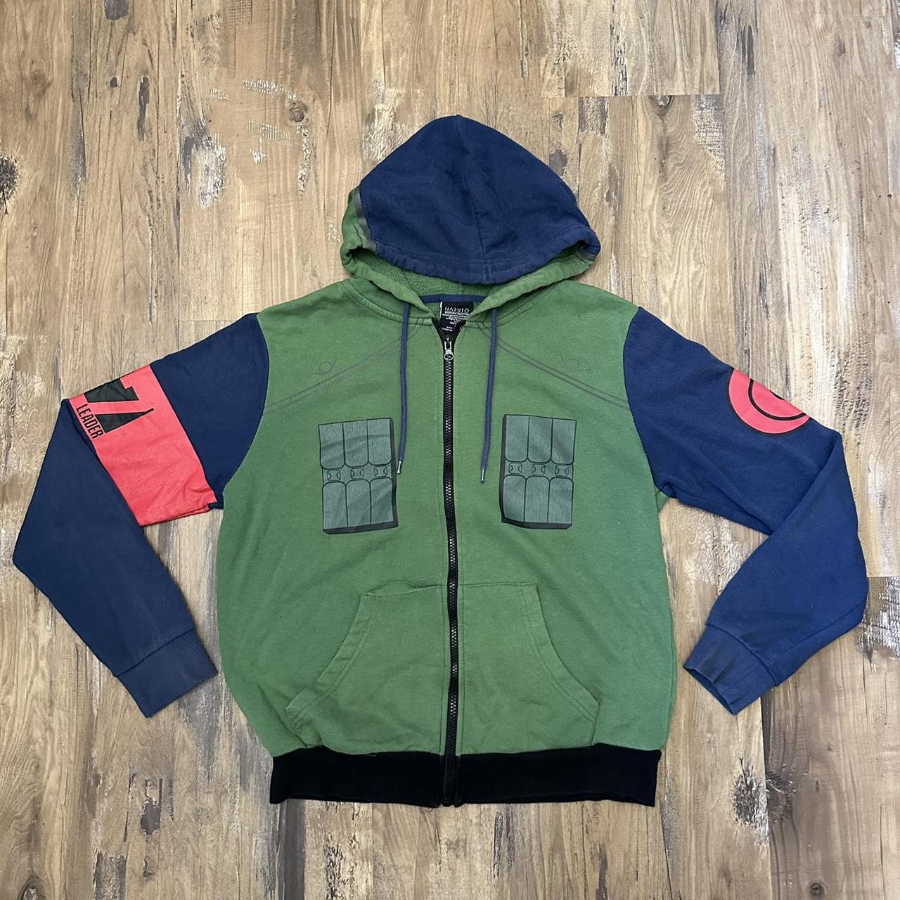 VTG Y2K 2002 Naruto Shippuden Collection Green Depop - Main Image