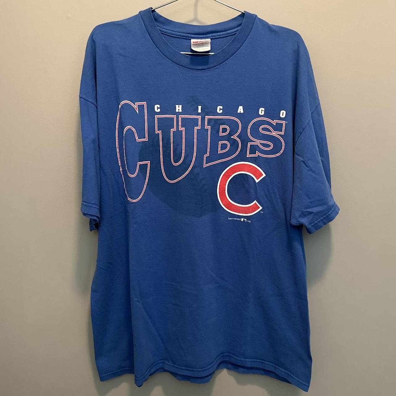 Vintage Chicago Cubs 1998 MLB T-Shirt... - Depop