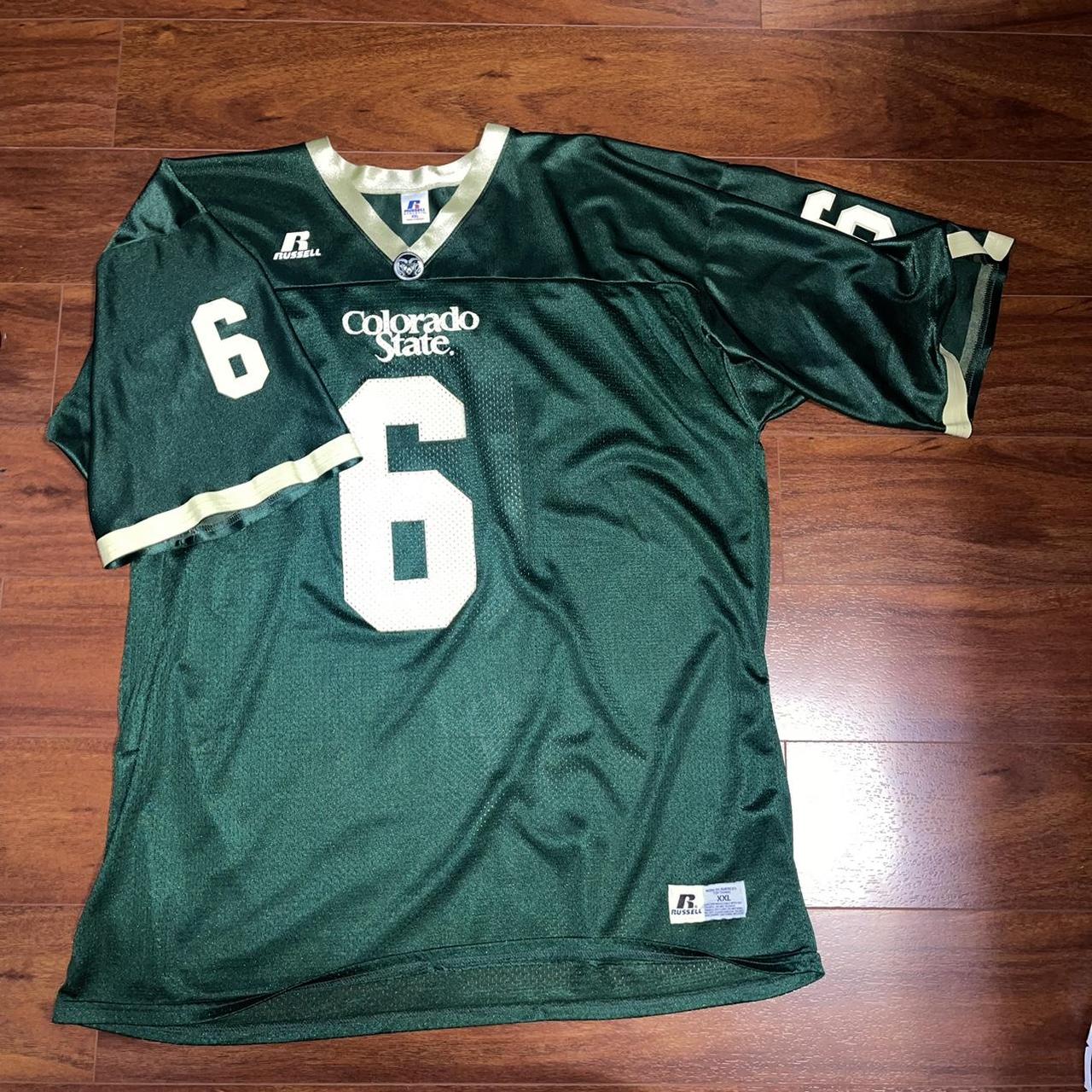 Men's Green Colorado State Rams Football Jersey