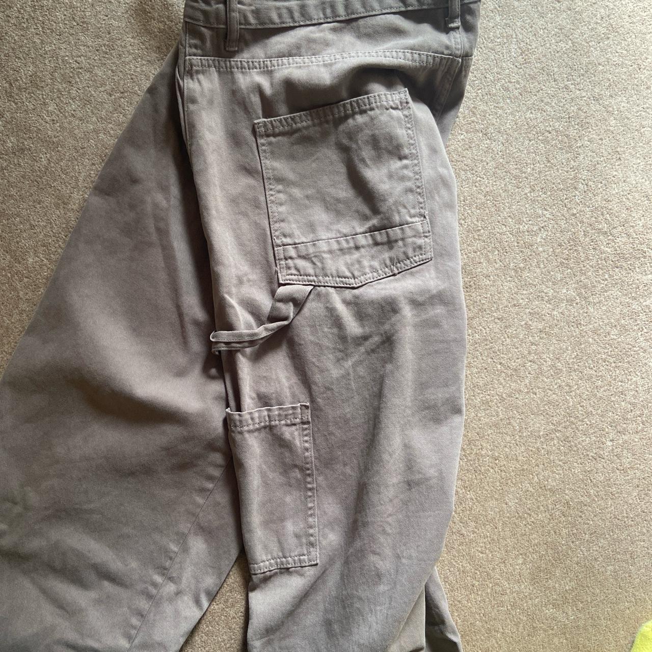 Pull and bear carpenter straight fit trousers. 36... - Depop