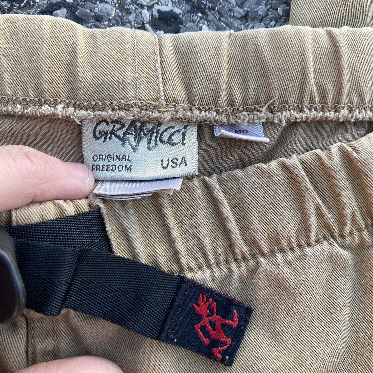 Vintage Gramicci Khaki Pants Size Medium 10/12 Made... - Depop