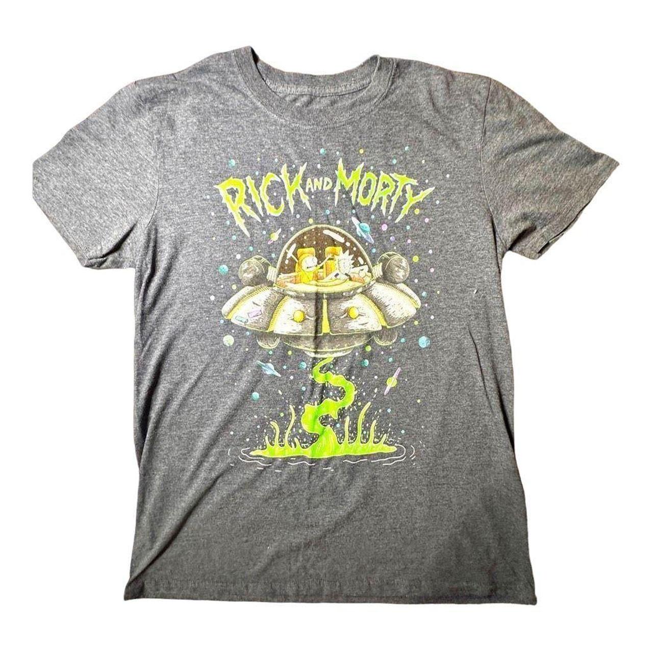 rick and morty spaceship t shirt