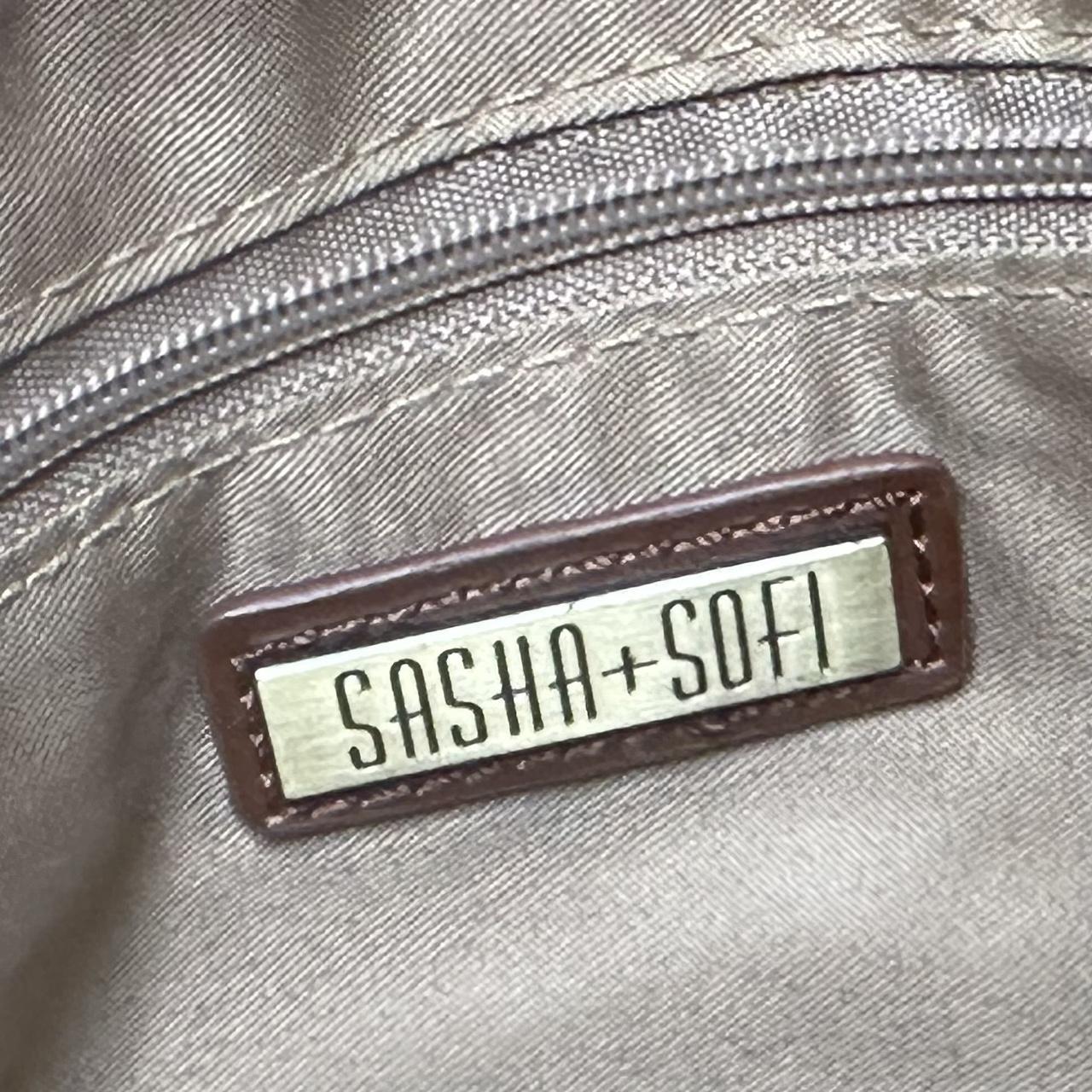The Addison Vegan Leather Tote by Sasha+Sofi Black