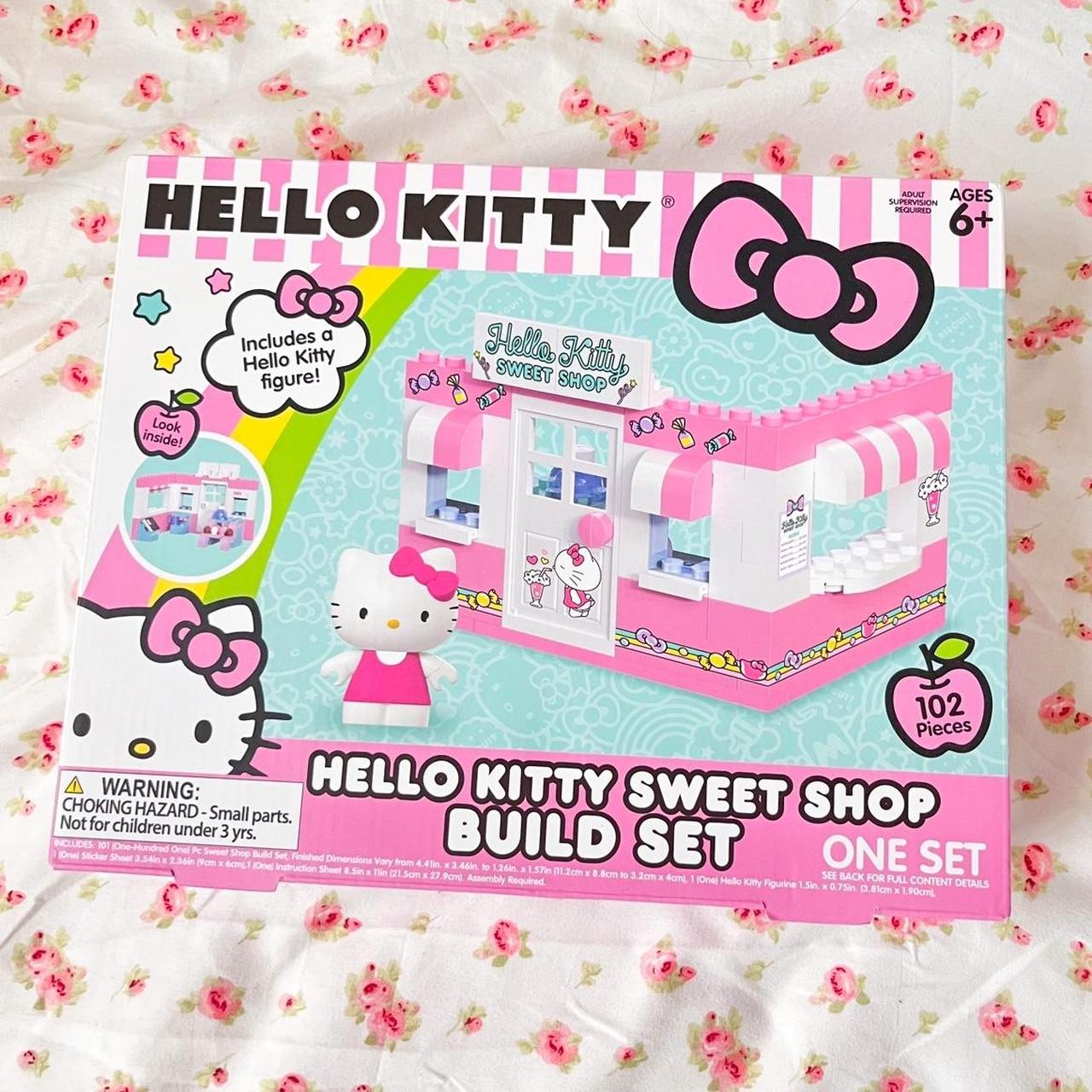 hello kitty lego set 🤍 super new, never opened 🤍... - Depop