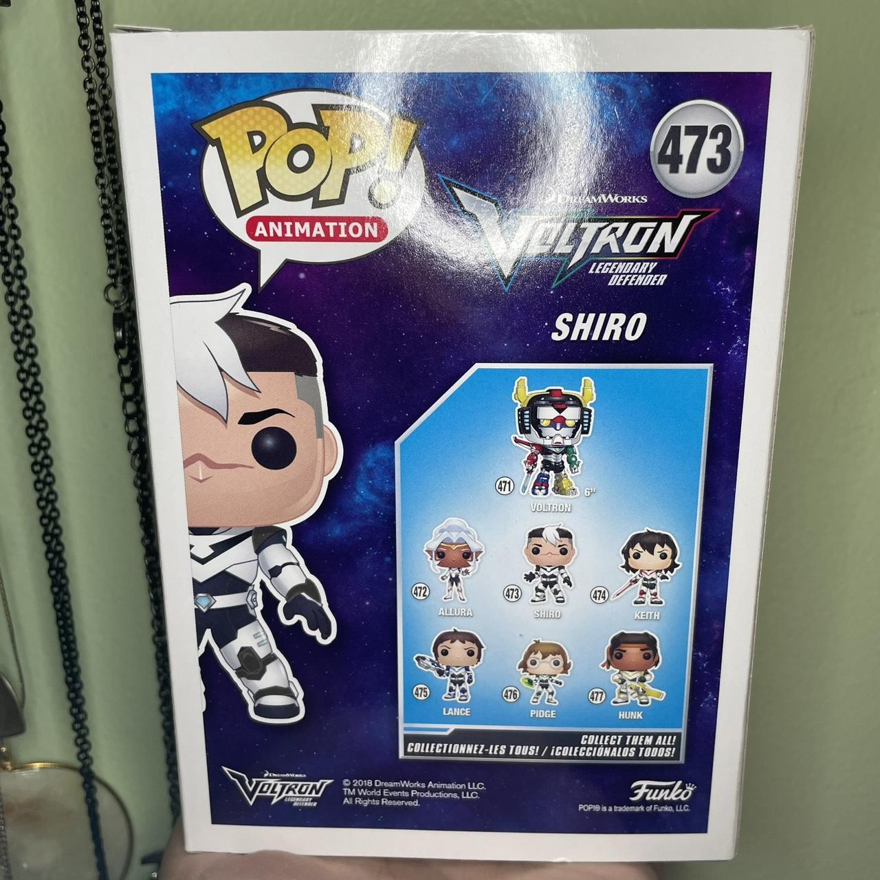 Shiro (Takashi Shirogane) Funko Pop #473 Voltron | Depop