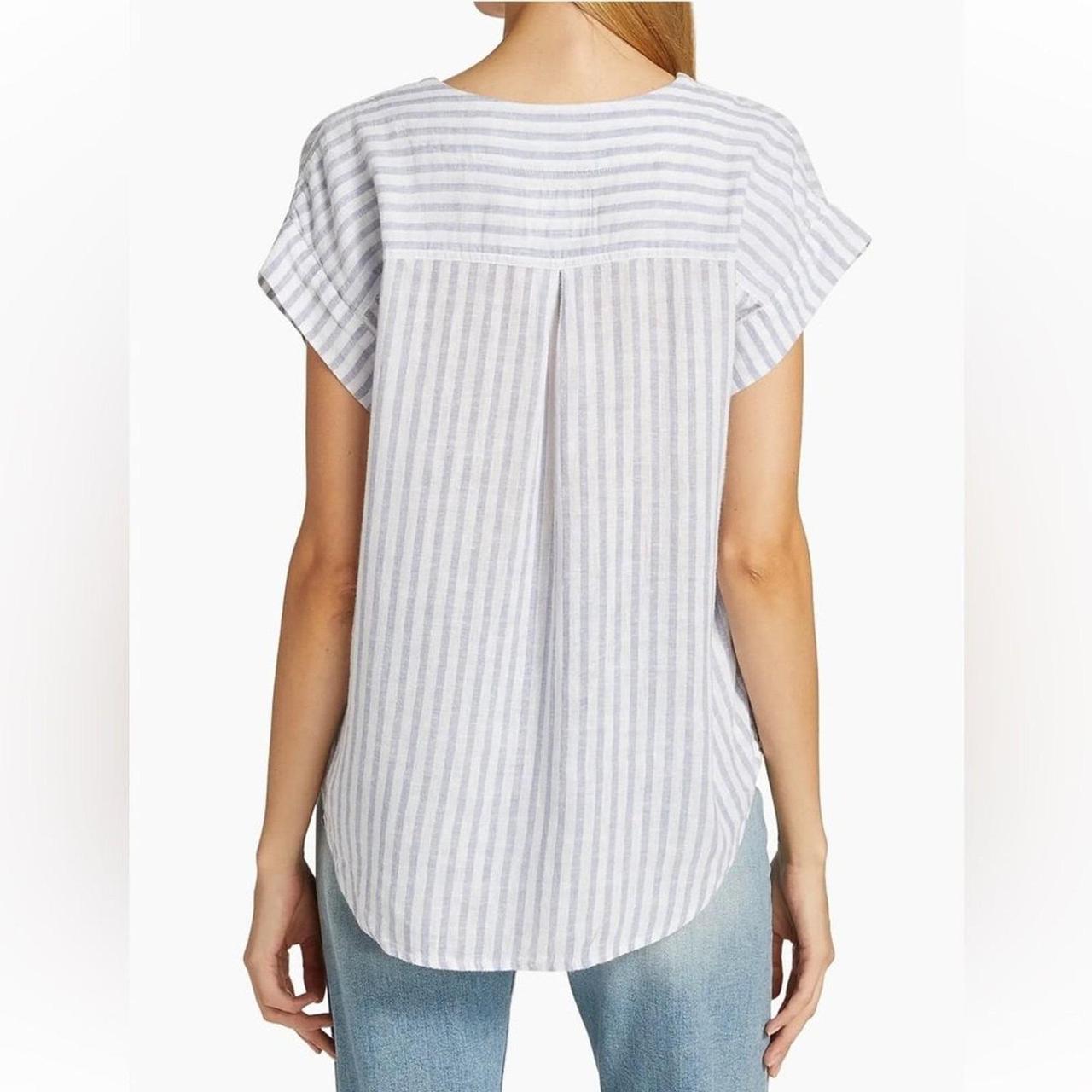 Rails Women's Blouse - Blue/White - L – Rails Nal… - image 4