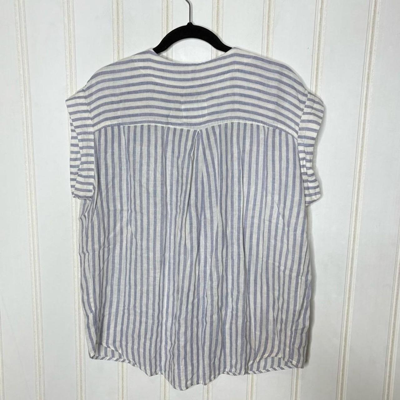 Rails Women's Blouse - Blue/White - L – Rails Nal… - image 8
