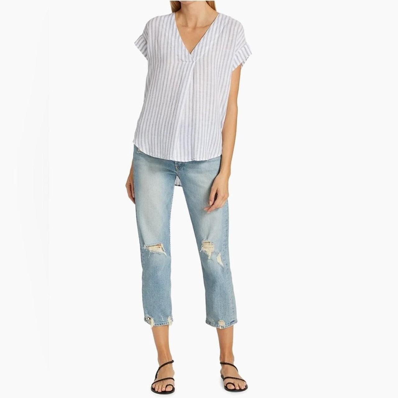 Rails Women's Blouse - Blue/White - L – Rails Nal… - image 2